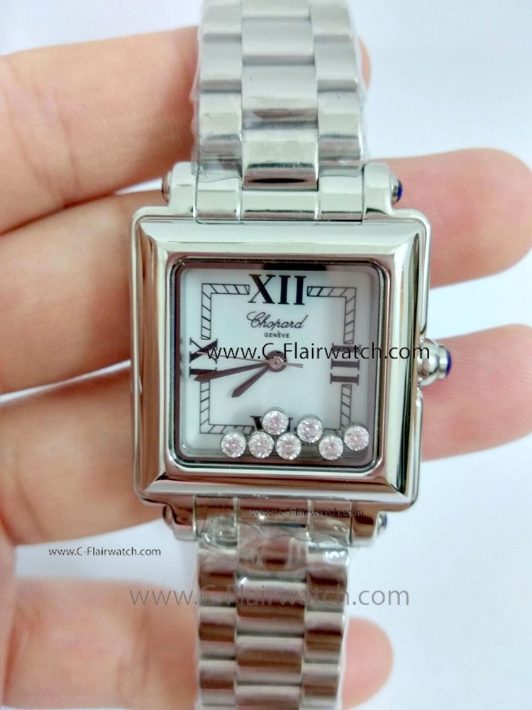 Stainless Steel Chopard Geneve Watch 28mm Womens Size